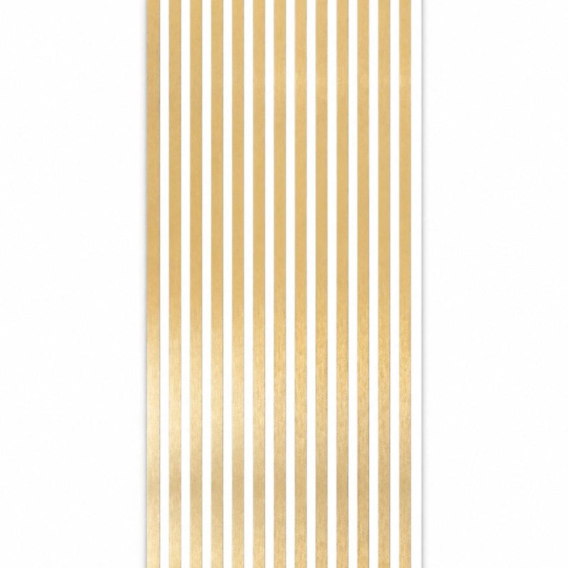 Акустичен панел от MDF 60x275см Голд-Бял