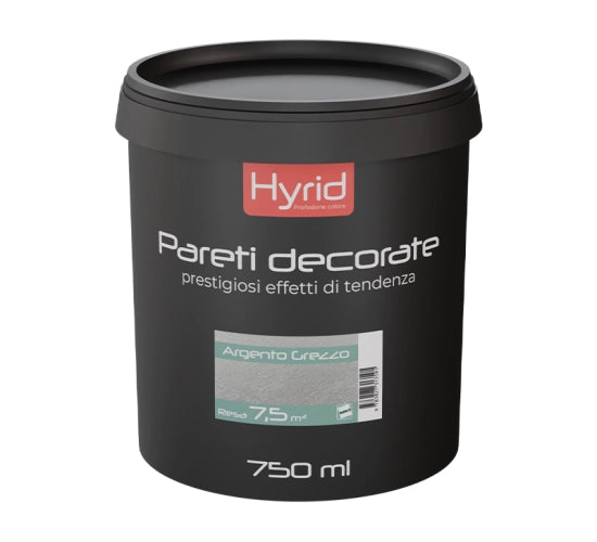Италианска пясъчна мазилка Argento Grezzo Hyrid 0,75Л