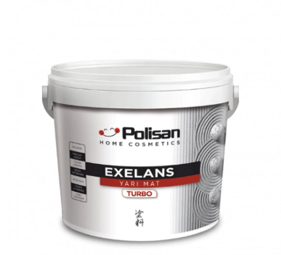 Екстериорна боя Polisan Exelans Turbo Semi Matte 15L
