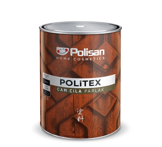 Стъклен лак Politex Гланц 2.5Л