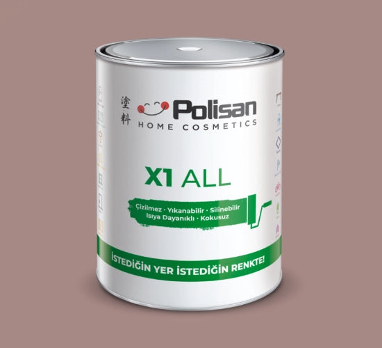 Интериорна боя X1 All Венчелистче от роза 0.75Л