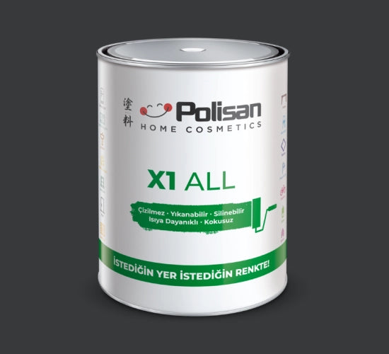 Интериорна боя X1 All Въглен 0.75Л